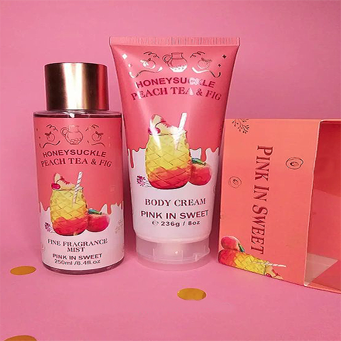 KIT D/PERFUME SPLASH C/CREMA PINK IN SWEET 236G - Beauty&Fashion Center