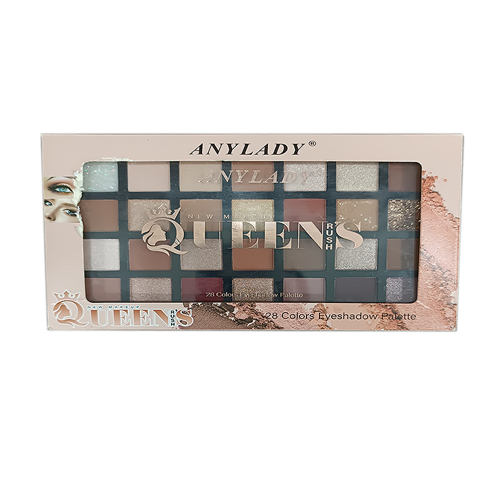 PALETA D/SOMBRAS QUEENS RUSH ANYLADY 949B 28 COLORS - Beauty&Fashion Center