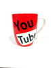 TAZA PARA CAFE CON DISEÑO DE ICONOS/ F-19-1 - Beauty&Fashion Center