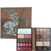 PALETA D/SOMBRAS D/ESTUCHE STAY WILD ANYLADY 8663T 32 COLORS - Beauty&Fashion Center