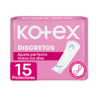 TOALLAS KOTEX DISCRETOS 15UND - Beauty&Fashion Center