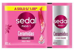 SHAMPOO Y ACONDICIONADOR SEDAL 24ML/1UND - Beauty&Fashion Center