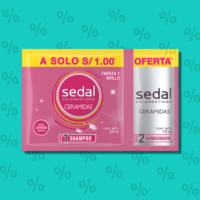 SHAMPOO Y ACONDICIONADOR SEDAL 24ML/1UND - Beauty&Fashion Center