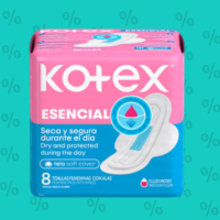 TOALLAS KOTEX ESENCIAL ALAS 8 UND - Beauty&Fashion Center