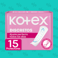 TOALLAS KOTEX DISCRETOS 15UND - Beauty&Fashion Center