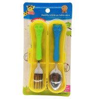CUBUERTOS PARA NIÑO CON ESTUCHE 2PCS - Beauty&Fashion Center