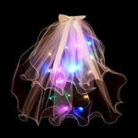 VELO PINCESA CON LUZ - Beauty&Fashion Center