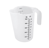 JARRA DE MEDIDAS PLAST 1PCS 500CCM - Beauty&Fashion Center