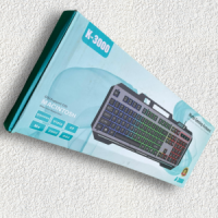 TECLADO METAL GAMING / K-3000 - Beauty&Fashion Center