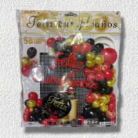 SET DE GLOBOS FELIZ CUMPLEAÑOS / XY-92096 - Beauty&Fashion Center