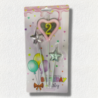 VELAS DE CUMPLEAÑOS CON DISEÑO / - Beauty&Fashion Center