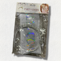 SET DE CORONA Y CINTA  DE FELIZ CUMPLEAÑOS / LY5 - Beauty&Fashion Center